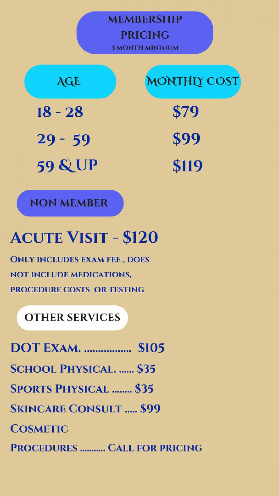 Membership Pricing